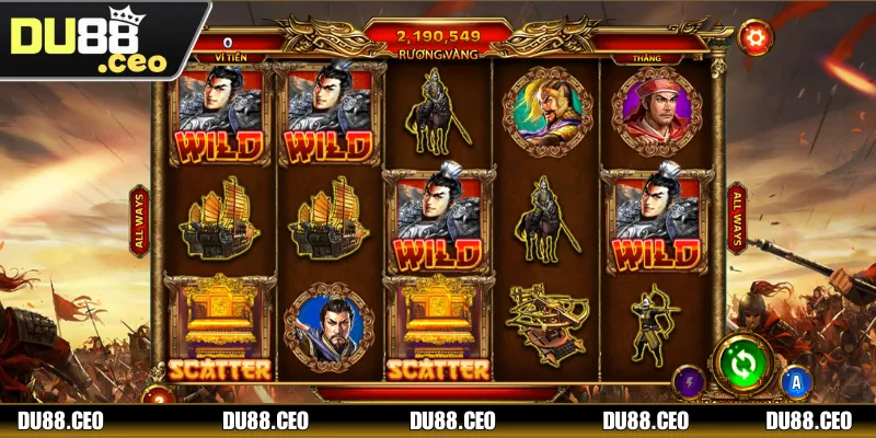 Nổ Hũ Tam Quốc - Cơ Hội Đổi Đời Chỉ Sau Một Lần Quay Chỉ cần bấm quay rồi đợi hệ thống hiển thị kết quả trên màn hình